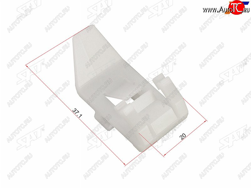 23 р. Клипса молдинга HONDA (1 шт.) SAT ST-M10565  с доставкой в г. Керчь
