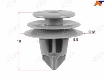 Клипса обшивки двери HONDA (1 шт.) SAT ST-M10605