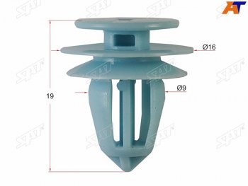 Клипса обшивки двери HONDAACURA (1 шт.) SAT ST-M10604