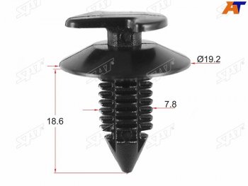 Клипса обшивки двери GM (1 шт.) SAT ST-M10882