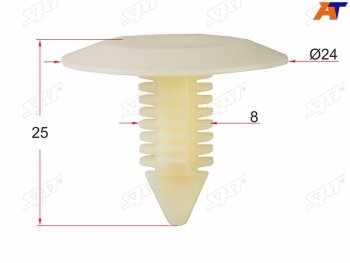 Клипса обшивки капота GM (1 шт.) SAT ST-M10881