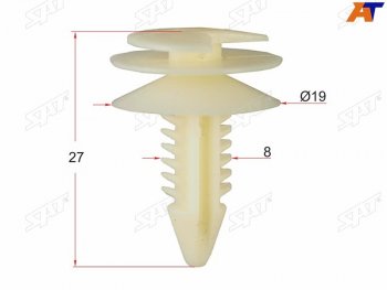 Клипса обшивки двери GM (1 шт.) SAT ST-M10897