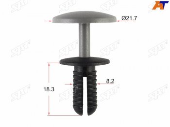 Клипса отделки двери VAG (1 шт.) SAT ST-M11296