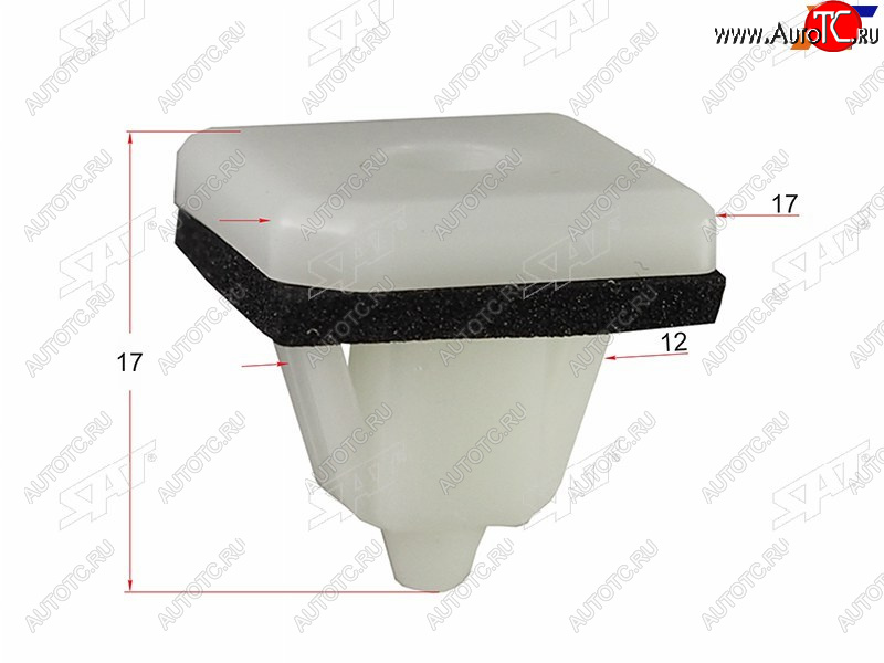16 р. Клипса молдинга кузова HYUIDAIKIA (1 шт.) SAT ST-M11313  с доставкой в г. Керчь
