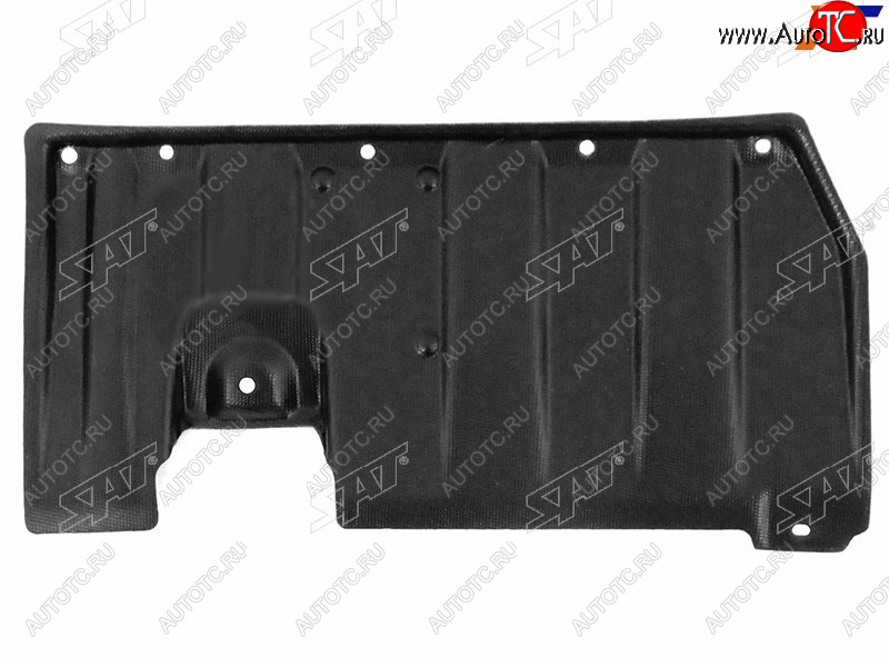 1 499 р. Защита двигателя Mitsubishi ASX 10-16  Outlander 12-18 (Справа Задняя часть) SAT ST-MB51-025-1  с доставкой в г. Керчь