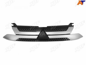 Решетка радиатора SAT Mitsubishi Outlander GF 3-ий рестайлинг (2018-2022) (хром)