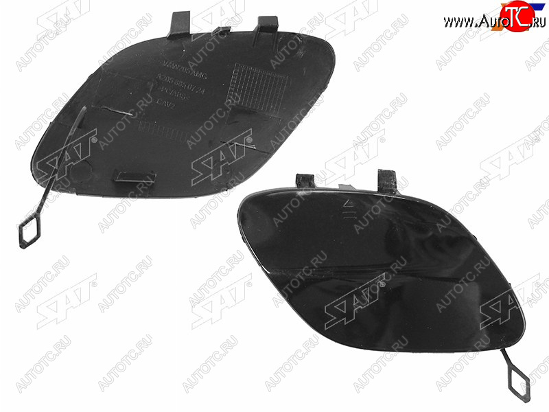 979 р. Заглушка в бампер под крюк RH SAT  Mercedes-Benz C-Class  S205 (2014-2018) дорестайлинг универсал  с доставкой в г. Керчь