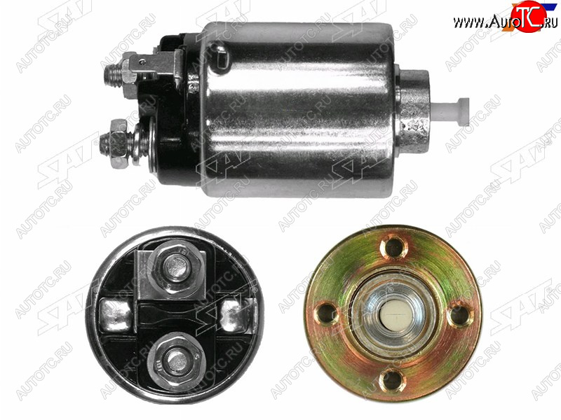 1 239 р. Втягивающее реле стартера MAZDA 323SUZUKI SX4NISSAN MARCH K10 82-91 (4 креп.отв.) SAT ST-MD611040  с доставкой в г. Керчь