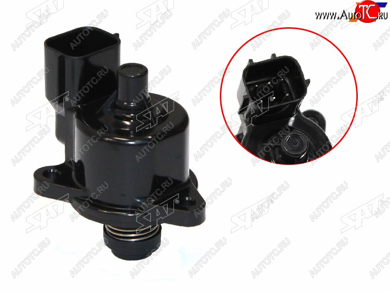 2 799 р. Датчик холостого хода (клапан) 2,0.2,4 MMC AIRTREKLANCERGALANTRVROUTLANDER 03- SAT ST-MD628166  с доставкой в г. Керчь