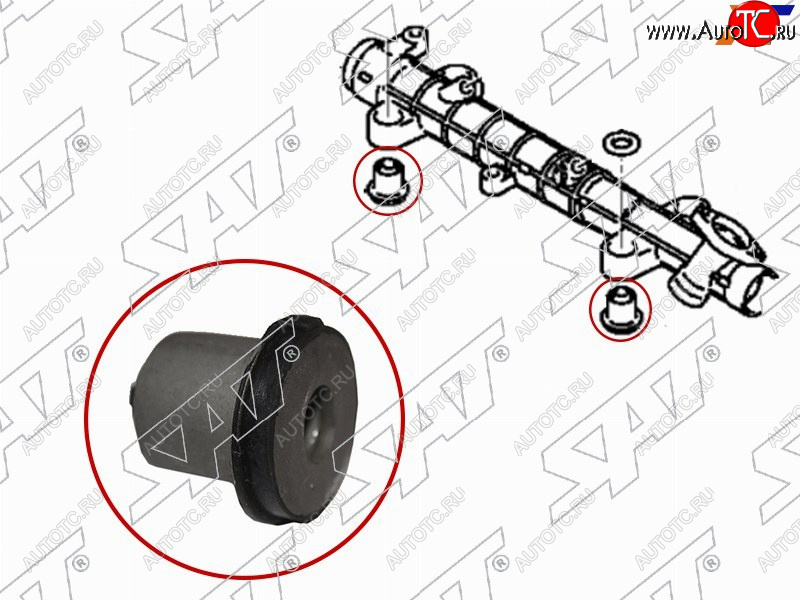 299 р. Втулка рулевой рейки Mitsubishi Galant 06-12  Eclipse 05-11  Endeavor 03-11 SAT ST-MN101259B  с доставкой в г. Керчь