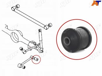 Сайлентблок Mitsubishi Pajero iO 98-07  Pajero Pinin 98-05 (Справа=Слева) SAT ST-MR223792