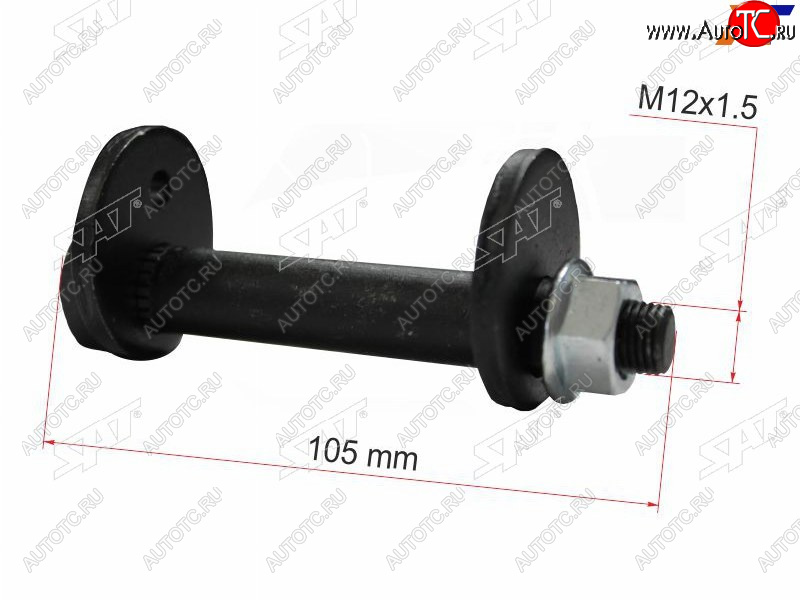 379 р. Болт (комплект) с эксцентриком MITSUBISHI PAJEROMONTERO 00-06 SAT ST-MR418674  с доставкой в г. Керчь