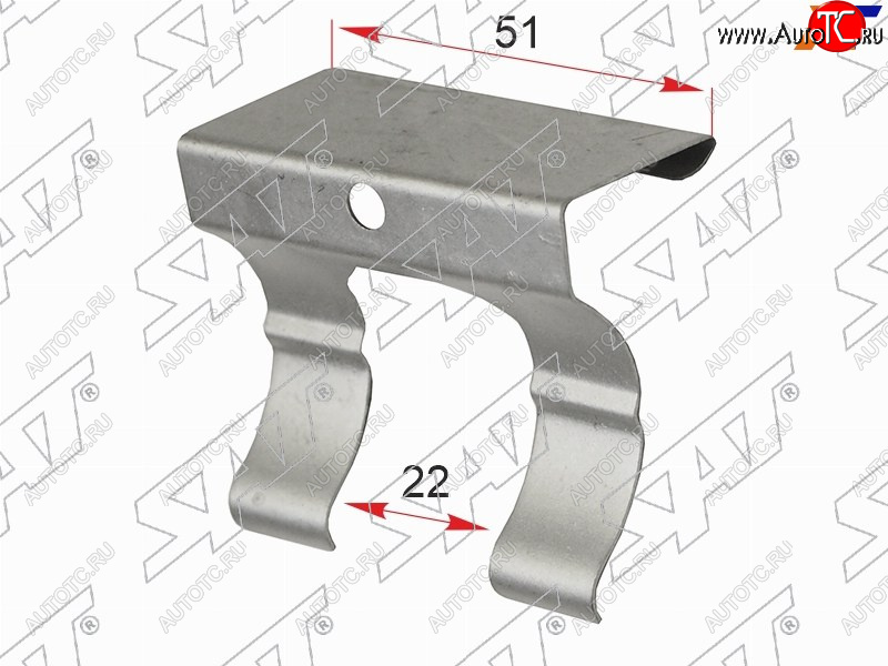 199 р. Скоба крепления форсунки омывателя TOYOTALEXUSMAZDA SAT ST-NH54-51-829  с доставкой в г. Керчь