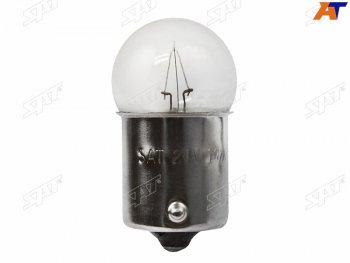 17 р. Лампа дополнительного освещения 24V R10W                                                             SAT ST-R10W-24V  с доставкой в г. Керчь. Увеличить фотографию 1