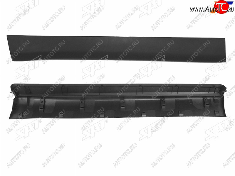 2 779 р. Накладка двери Toyota Highlander 13-20 (Спереди Слева Снизу) SAT ST-TYG4-040M-2  с доставкой в г. Керчь
