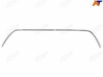 Молдинг решетки бампера (верхний) SAT Toyota Camry  XV55 (2017-2018) 2-ой рестайлинг (хром)