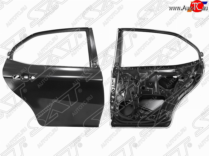 13 249 р. Дверь задняя (правая) SAT Toyota Camry XV70 дорестайлинг (2017-2021)  с доставкой в г. Керчь