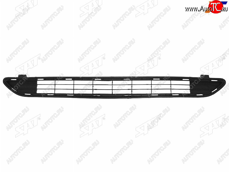 799 р. Верхняя решетка переднего бампера SAT  Toyota RAV4  XA40 (2015-2019) 5 дв. рестайлинг  с доставкой в г. Керчь