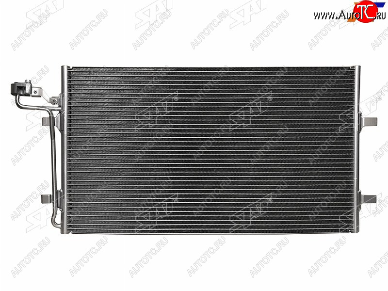 6 599 р. Радиатор кондиционера Volvo C30 06-13  C70 05-13  S40 04-12  V50 03-12 SAT ST-VL07-394-A0  с доставкой в г. Керчь
