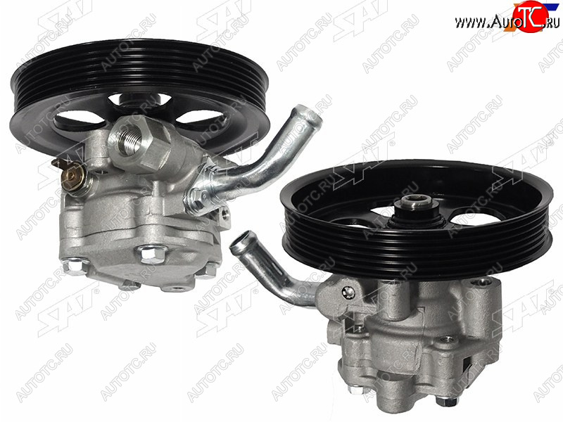6 749 р. Насос ГУР MITSUBISHI L200NATIVAPAJERO SPORT 2,5D 05- SAT ST-VP38  с доставкой в г. Керчь