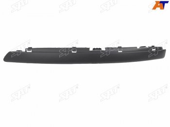 Левый молдинг оправы ПТФ SAT Volkswagen Jetta A5 седан (2005-2011) (Черный)