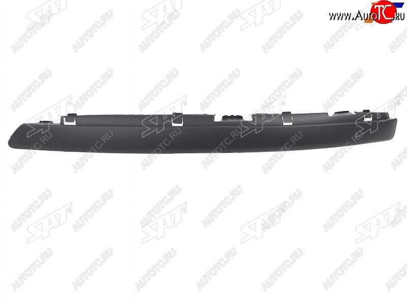 889 р. Левый молдинг оправы ПТФ SAT  Volkswagen Jetta  A5 (2005-2011) седан (Черный)  с доставкой в г. Керчь