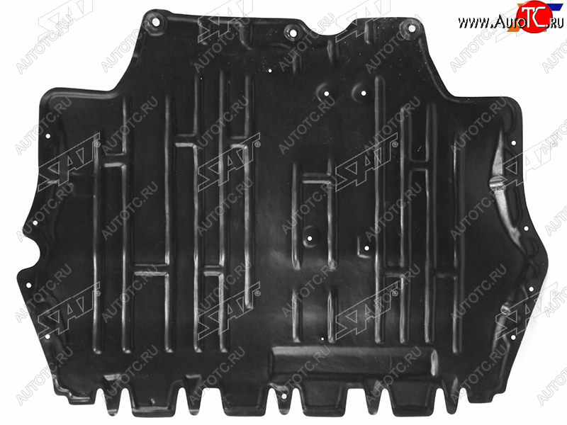 3 499 р. Защита двигателя Volkswagen Jetta 10-19  Passat 10-15  Skoda Superb 08-15  Yeti 09-18 SAT ST-VW27-025-0  с доставкой в г. Керчь