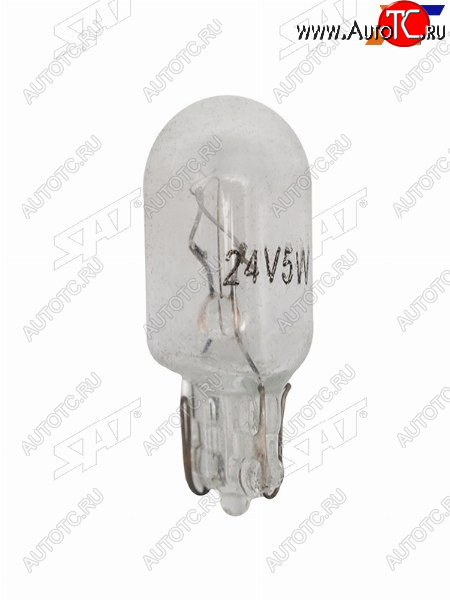 9 р. Лампа дополнительного освещения 24V 5W W5W SAT ST-W5W-24V  с доставкой в г. Керчь