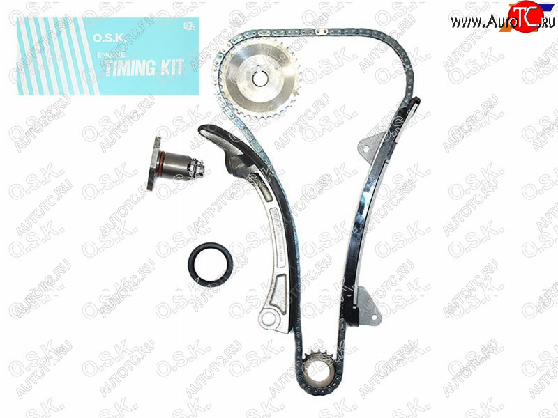 13 199 р. Комплект для замены цепи ГРМ TOYOTA COROLLAALLION 1ZZ-FE3ZZ-FE4ZZ-FE 97- OSK T022K  с доставкой в г. Керчь