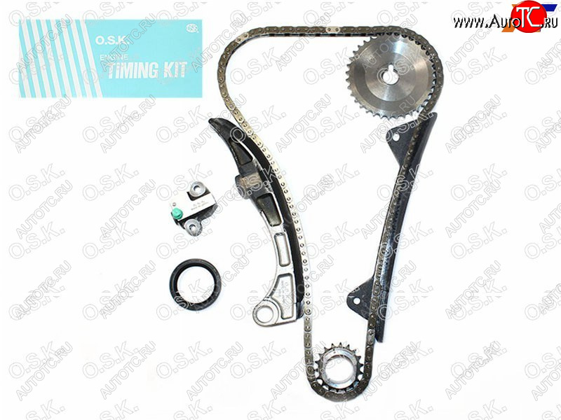 8 999 р. Комплект для замены цепи ГРМ TOYOTA 1KR-FE 05- (на 1NZ не подойдет) OSK T045K  с доставкой в г. Керчь