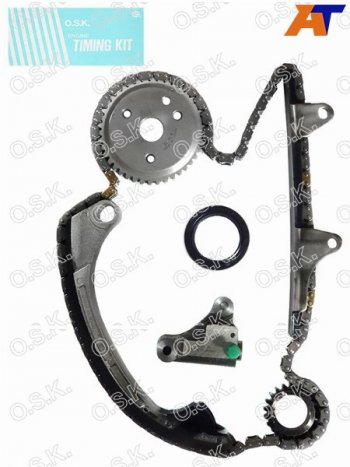 11 299 р. Комплект для замены цепи ГРМ TOYOTA VITZYARIS 1SZ-FE 99- (полный) OSK T035K  с доставкой в г. Керчь. Увеличить фотографию 1