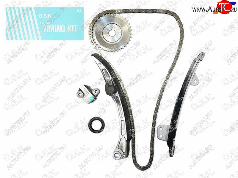 8 999 р. Комплект для замены цепи ГРМ TOYOTA VITZIST 2NZ-FE 99- OSK T028K  с доставкой в г. Керчь
