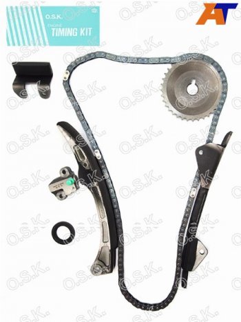 Комплект для замены цепи ГРМ TOYOTA 1NZ-FE1NZ-FXE 04- (цепь 13506-21060) OSK T046K