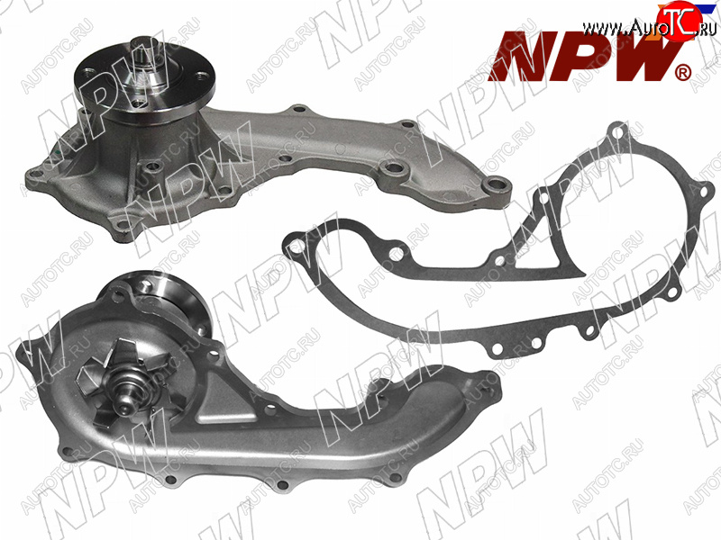 3 699 р. Насос водяного охлаждения TOYOTA 12TRFE3RZFE 03- (с прокладкой) NPW T-123  с доставкой в г. Керчь