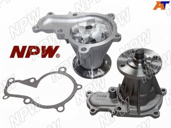 2 899 р. Насос водяного охлаждения TOYOTA 1GFE 90-98 (с прокладкой и шпильками) NPW T-111  с доставкой в г. Керчь. Увеличить фотографию 2