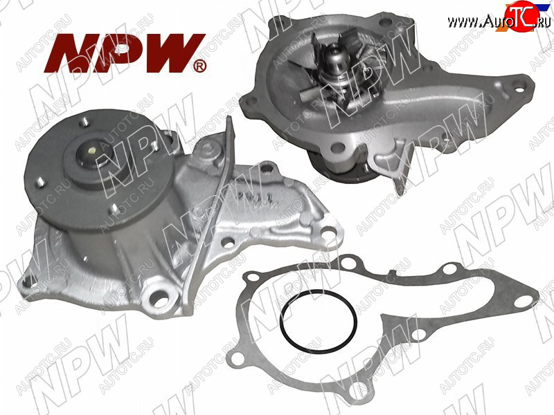 2 269 р. Насос водяного охлаждения TOYOTA 4,5AFE 87-00 (с прокладкой) NPW T-93  с доставкой в г. Керчь