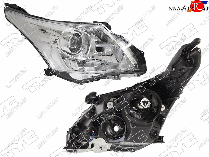 21 449 р. Фара правая (галоген, под корректор) TYC  Toyota Avensis ( T270 седан,  T270 универсал) (2008-2011) дорестайлинг  с доставкой в г. Керчь