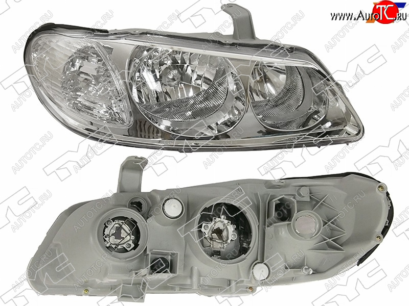 7 849 р. Фара правая (Евросвет) TYC  Nissan Bluebird Sylphy  седан (2003-2005) G10 рестайлинг  с доставкой в г. Керчь