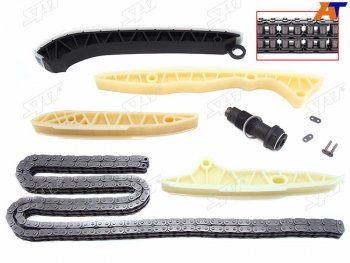 Комплект цепи ГРМ M272 3,5 MERCEDES W203W204GLK350ML350R350E350SprinterVito 07- SAT TK-BE014