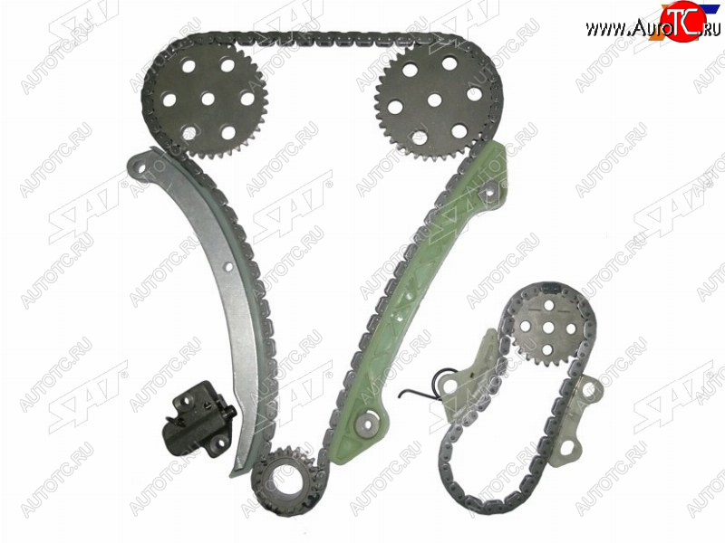 8 399 р. Комплект цепи ГРМ LF2.0 Duratec-HE MAZDA 356 02-FORD MONDEO IIIIV 07-S-MAX 06-FOCU SAT TK-FO020  с доставкой в г. Керчь