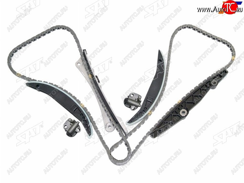 13 999 р. Комплект цепи ГРМ MAZDA AJ 3,0 V6 MPVTRIBUTE 00-FORD ESCAPEMAVERICK 01- SAT TK-MA134  с доставкой в г. Керчь
