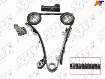 Комплект цепи ГРМ NISSAN QG13QG15QG16QG18 98- (без VVTI) SAT TK-NS209-A
