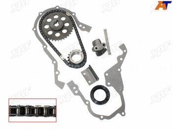 Комплект цепи ГРМ TOYOTA 4K5K7K 88- SAT TK-TY108-A
