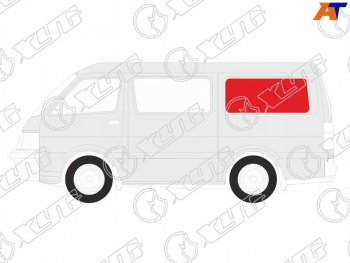 3 699 р. Стекло кузова боковое (не опускное) (Слева Цвет зеленый) Volkswagen Transporter 03-15  Multivan 03 XYG VW-T5 SW/LH/X  с доставкой в г. Керчь. Увеличить фотографию 1