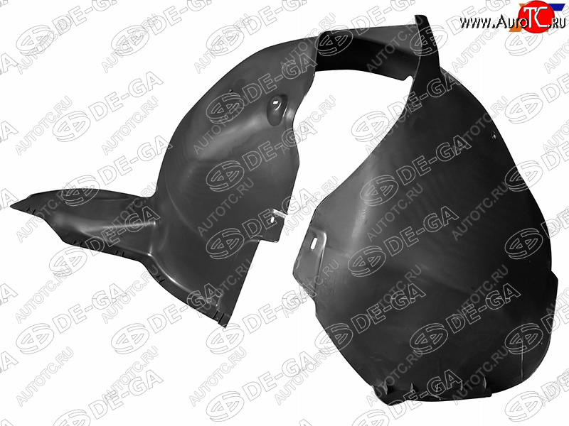 1 549 р. Подкрылок Volkswagen Caddy 03-10  Touran 03-06 (Спереди Справа) DE-GA WOS15CD003  с доставкой в г. Керчь