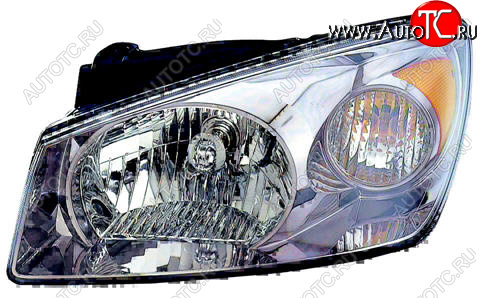 4 399 р. Левая фара BodyParts  KIA Cerato  1 LD (2003-2007) седан дорестайлинг, хэтчбэк  с доставкой в г. Керчь