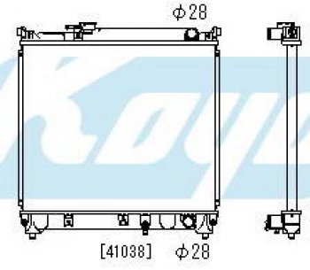 VITARA 88-98 {425*488} РАДИАТОР ОХЛАЖДЕН MT 1.6 BODYPARTS szvit88-918