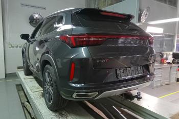 16 519 р. ТСУ (Фаркоп) PT GROUP съемный квадрат EXEED LX 2021- CHERY Tiggo 7 Pro 2021- CHERY Tiggo 7 Pro Max 2022-, EXEED LX 2-ой рестайлинг (2022-2025)  с доставкой в г. Керчь. Увеличить фотографию 3