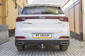 16 519 р. ТСУ (Фаркоп) PT GROUP съемный квадрат EXEED LX 2021- CHERY Tiggo 7 Pro 2021- CHERY Tiggo 7 Pro Max 2022-, EXEED LX 2-ой рестайлинг (2022-2025)  с доставкой в г. Керчь. Увеличить фотографию 14