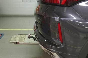 16 519 р. ТСУ (Фаркоп) PT GROUP съемный квадрат EXEED LX 2021- CHERY Tiggo 7 Pro 2021- CHERY Tiggo 7 Pro Max 2022-, EXEED LX 2-ой рестайлинг (2022-2025)  с доставкой в г. Керчь. Увеличить фотографию 4